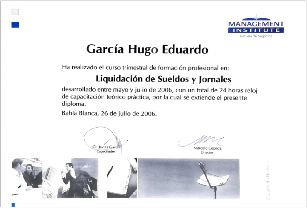 Certificado 16